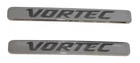 Chrome Vortec Hood Side Emblems Fits 2011-2014 Silverado 2500HD New GM Pair