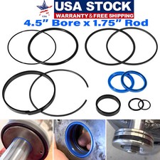 4.5" Bore x 1.75" Rod Cylinder Hydraulic Log Splitter Cylinder Rebuild Seal Kit