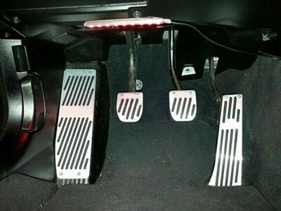 M Performance Style Silver Alloy Pedal Covers For BMW X1 E30 E36 E39 E46 E90 E87