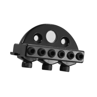 6-String Headless Electric Guitar String Locking Nut Set with Wrench Screw P1F8