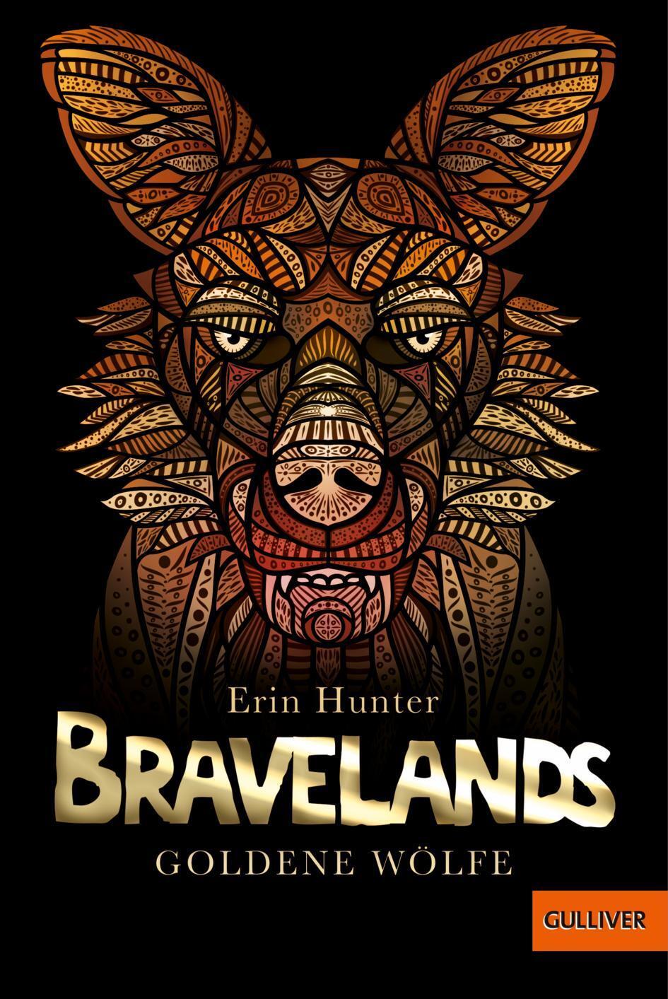 Thumbnail - Bravelands - Goldene Wölfe, Erin Hunter
