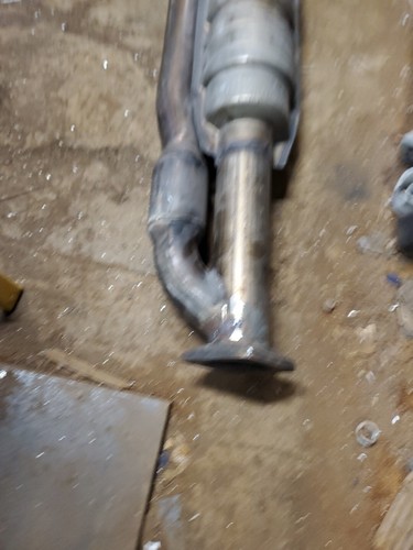 Porsche 944 951 Turbo Mid Exhaust Pipe Stock OEM Catalytic Converter - Picture 7 of 9