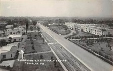 TEHUACAN, PUEBLA, MÉXICO ~ HOTEL GARCI-CRESPO Y BUNGALOWS FOTO REAL PC 1940S