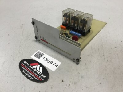 SEPRO Axis Card 342004 CARTE AXE Z89 Used #136874