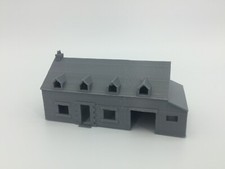 Country Home with Dormers Garage Shed - Z Scale 1:220 - No Assembly Required
