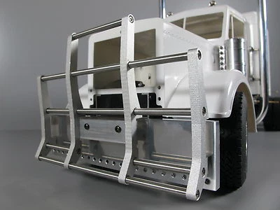 JP GARAGE Tamiya 1/14 Knight King Grand Hauler Aluminum Front Bumper + Bar Guard Set