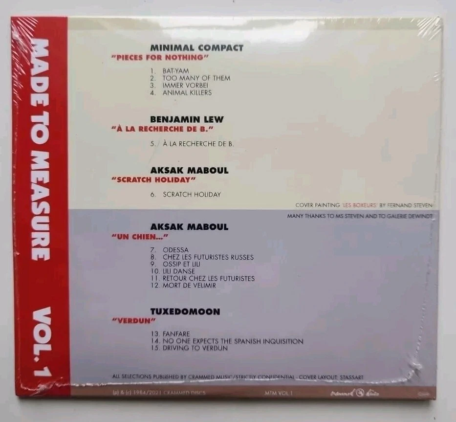 Made To Measure Vol. 1 - CD 2021 NEW & SEALED Foto 2 de 2