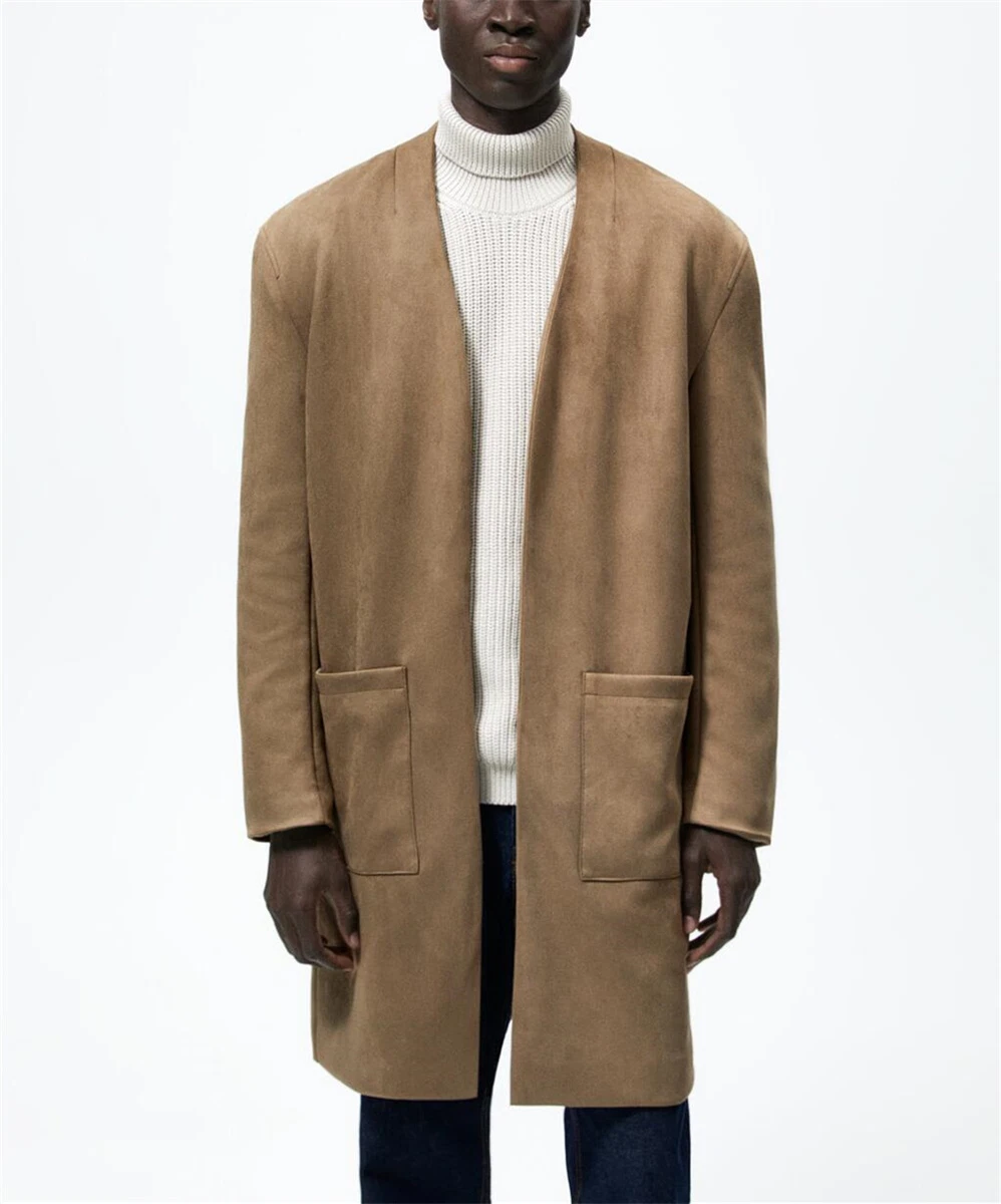 Thick trench coat clearance mens