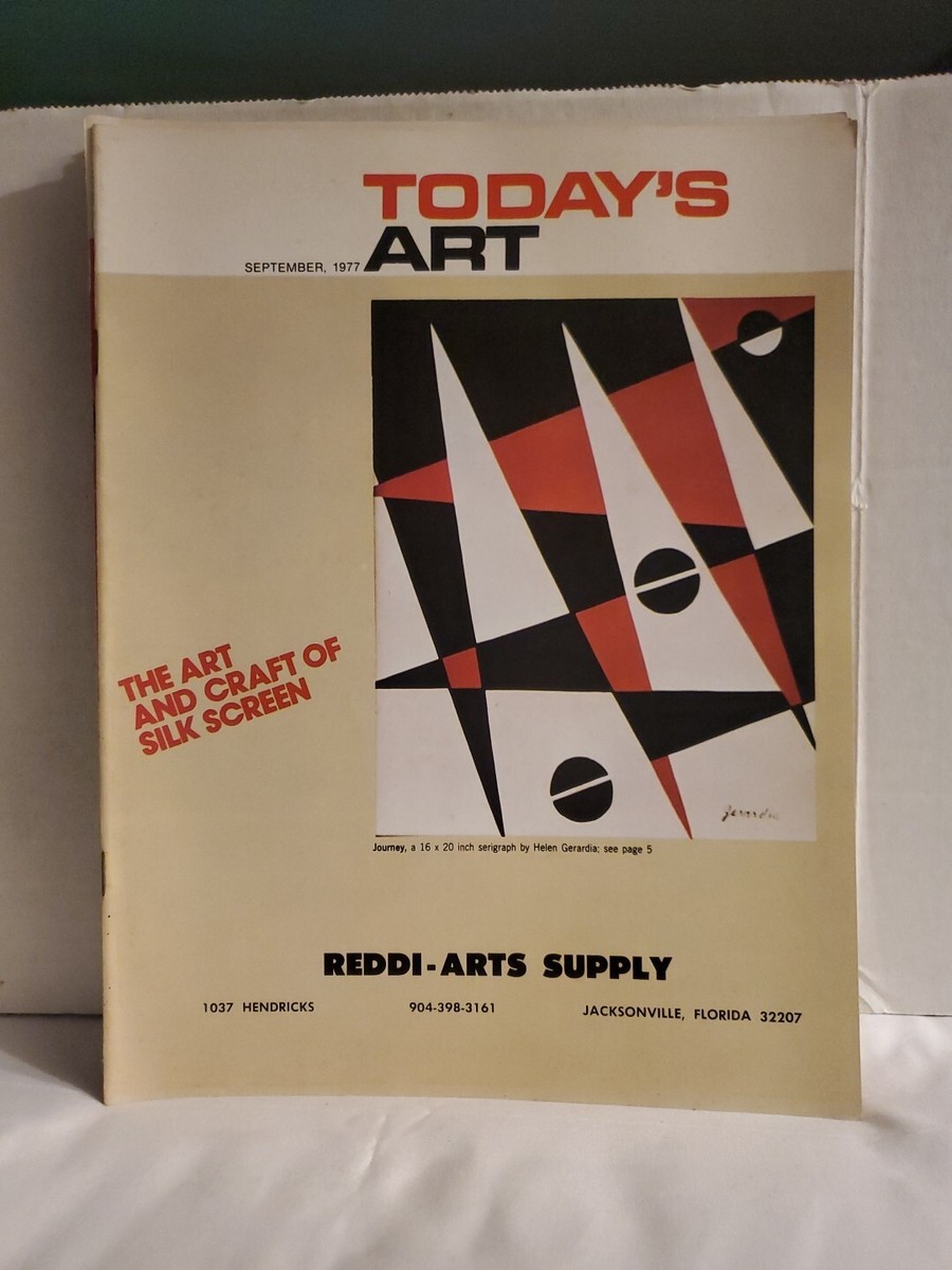 1977 September, Todays Art Magazine, The Art & Craft of Silk