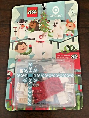 LEGO 3 IN 1 TARGET BUILD-A-BULLSEYE DOG, POLAR BEAR OR SNOWMAN 2011 RETIRED SET