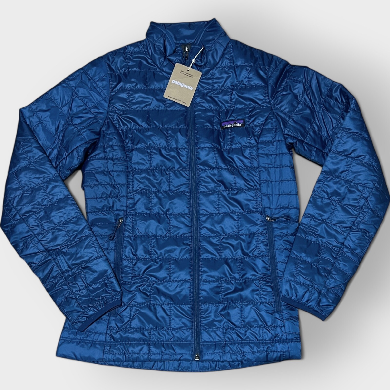 Patagonia Women's Nano Puff Insulated Jacket PrimaLoft Lagom Blue 84217 X-Small