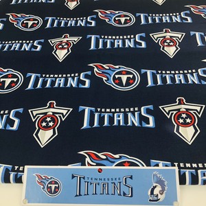 Tennessee Titans NFL fabric Blue 1/4 Yard 9” X 44”. DIY &hellip;