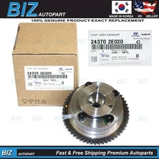 Genuine Exhaust CVVT Gear for 14-21 Hyundai 17-24 Kia 1.8L 2.0L # 24370-2E020