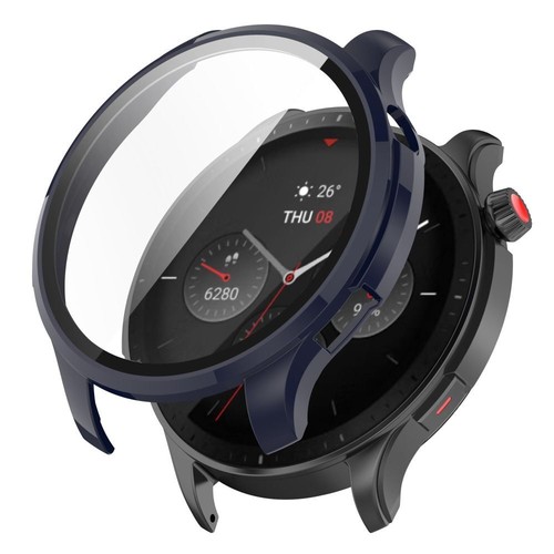 Protective Screen Protector PC Shell Case Tempered Cover For Amazfit GTR 4 - 第 6/15 張圖片