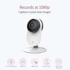 YI Home Security Camera 1080p 2.4G WiFi IP Indoor Surveillance Camera