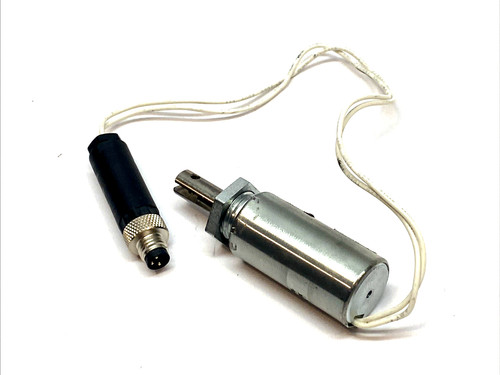 Ledex 195204-230 STA Tubular Pull Solenoid 12VDC 7W 3/4" x 1-1/2"