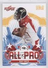 2010 Score All-Pro Gold Zone 220/299 Ray Rice #24 0l1