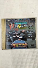 Nichibutsu F1 Circus '92 HuCard Racing Game Used Crack Dust Stains