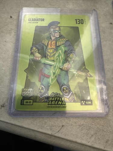 Bo Jackson Battle Arena Gladiator GREEN Glow Roman Anthony RC Case Hit!