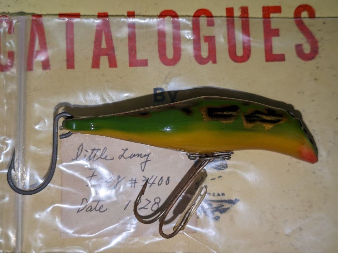 Old Lure Super Rare Hedon Little Loony Frog - Image 3