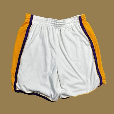Los Angeles Lakers Vintage Nike Authentic Game Issued Shorts NBA