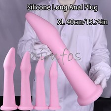 Long Anal Plug Big Anal Dialator Expander Training Fantasy Huge Dildo Sex Toys