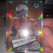 2022 Bowman University Chrome Jaxon Smith-Njigba #78 Refractor (RC)