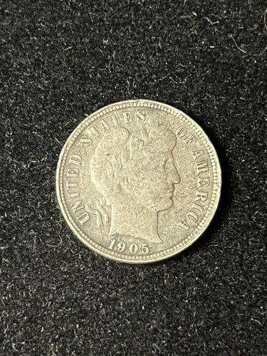 1905 s barber dime