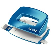 Leitz Locher Mini Nexxt Wow 5060, Blau-Metallic