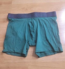Calvin Klein Men's CK ONE Cotton Boxer Brief Green Size Large
