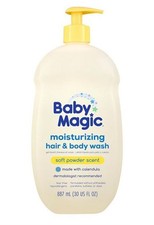 Baby Magic Moisturizing Hair  Body Wash, 30 fl oz.