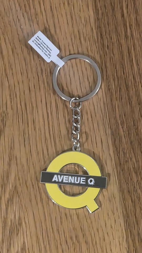 Avenue-Q The Musical Keyring West End Theatre Merchendice - Image 1 of 1