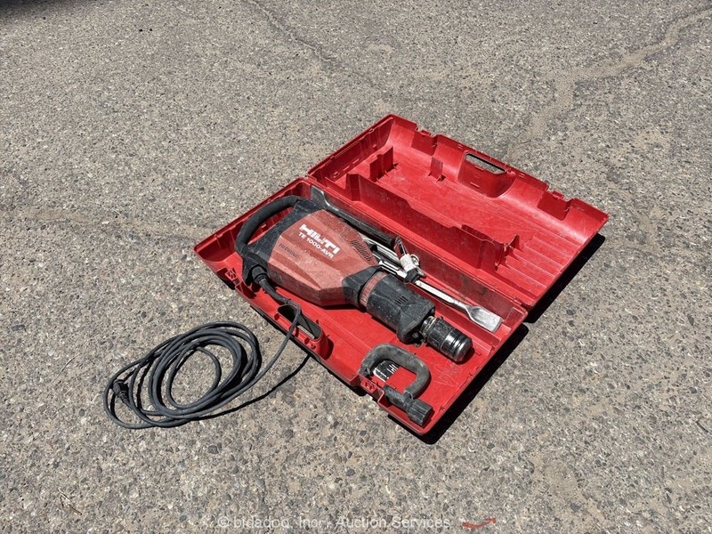 2016 Hilti TE 1000-AVR Breaker Demolition Demo Hammer Chisel Case 120V bidadoo