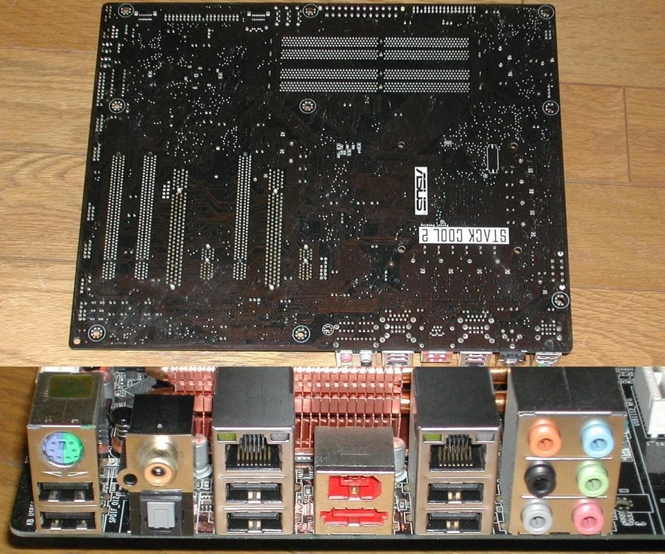 Asus P5q-e Lga775 Motherboard With Intel Core 2 Quad Q9650 Cpu Atx Ddr2 Desktop - Image 3 of 4