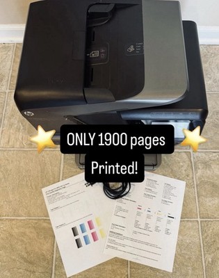 HP OfficeJet Pro 8600 Plus   ONLY 1900 Page Count   Extremely Low Use - TESTED