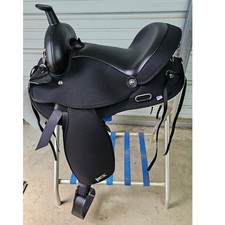 New 15" or 16" Black Abetta Trail Finder Saddle