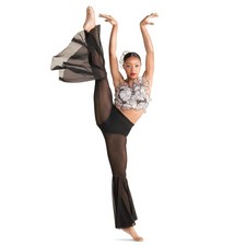 Revolution 10th TENTH HOUSE Sz SA Zinnia Dance Costume 2-Piece Applique Flare