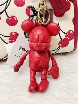NWT Disney X Coach Mickey Mouse Collectible Bag Charm CO325
