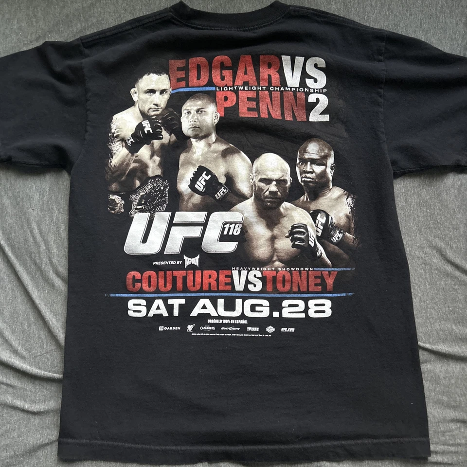 Camiseta UFC 118 Edgar v Penn 2 | M Foto 3 de 3
