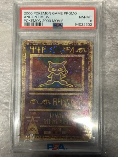 Ancient Mew Pokemon 2000 Movie Promo PSA 8