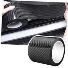 Car Door Edge Guards Door Sill Protector, 2.7In x 16.4Ft 5D Carbon Fiber Car