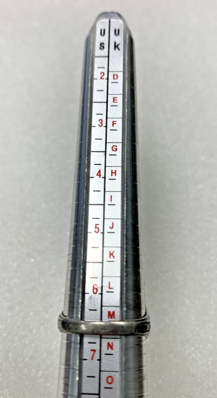 Rectangle rose quartz sterling silver ring size 6… - image 9