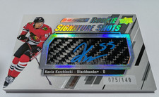 2023 Upper Deck Engrained Rookie Signature Shots /149 Kevin Korchinski Auto
