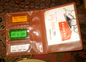 Morco keychain salesman kit samples  1966