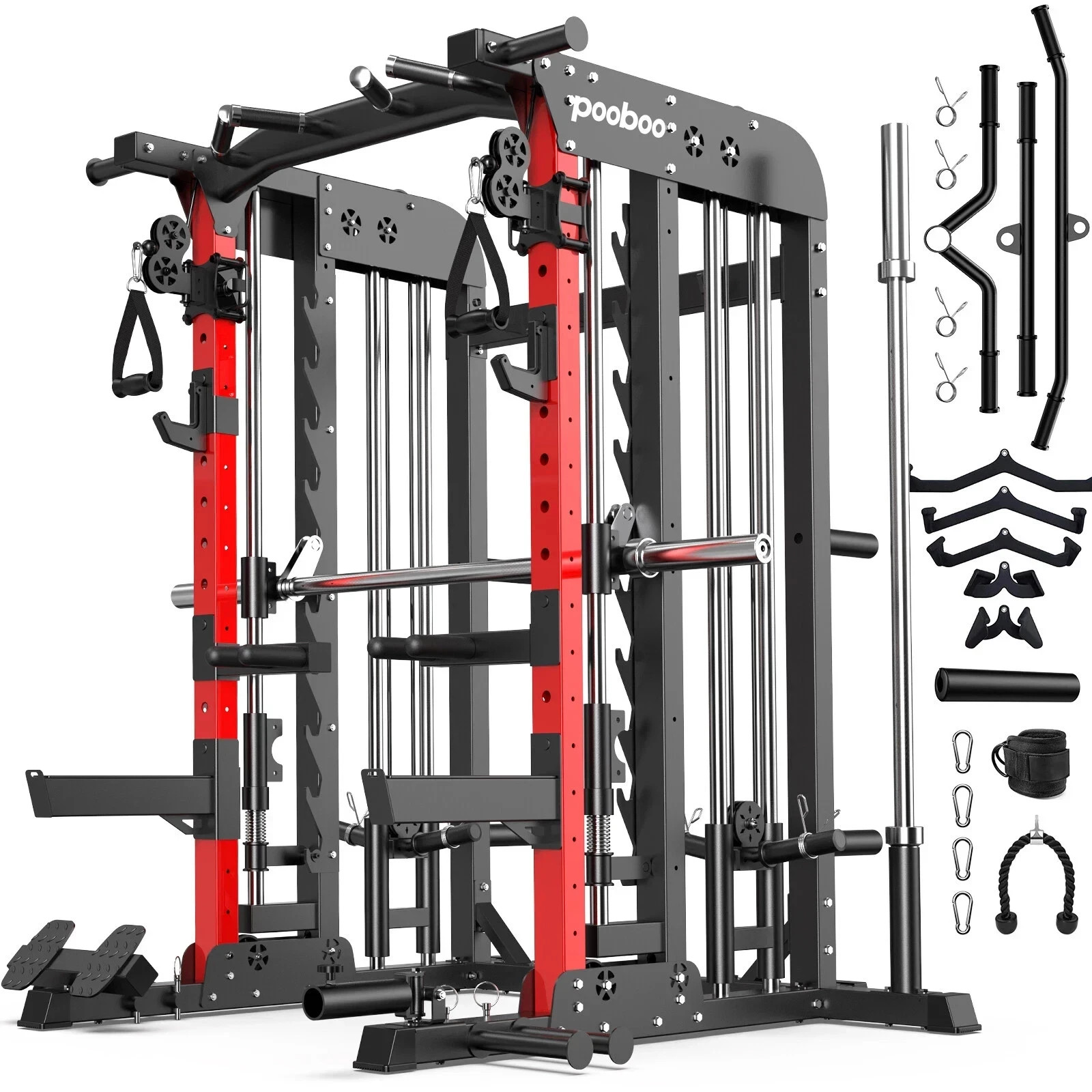 Full Body Home Gym Exercise Equipment Weight Workout Station Home Smith Machine
