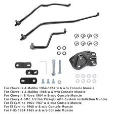 4 Speed Shifter Linkage Kit 3733163 Fits Hurst Shifters With Muncie Transmission 4 Speed Shifter Linkage Kit 3733163 Fits Hurst Shifters With Muncie Transmission