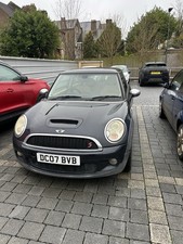 Mini Cooper S 2007 Black 1.6 Petrol Manual 3 Door R56 long MOT (June)