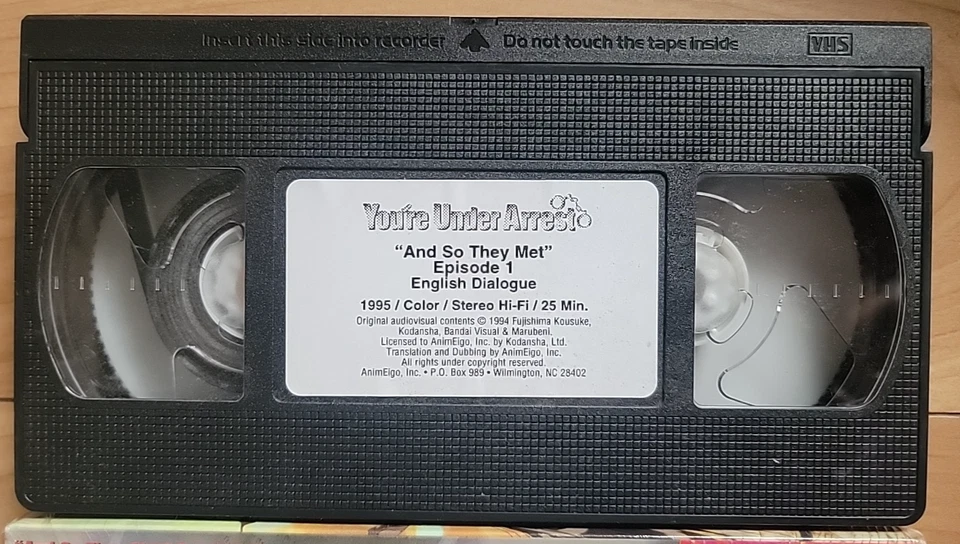 Youre Under Arrest - And So They Met - 1995 - VHS Original - READ - Image 3 of 4