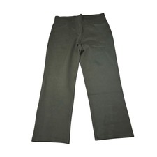 NWT Quince Ultra-Stretch Ponte Straight Leg Pants Olive Womens XL 34X26 Petite