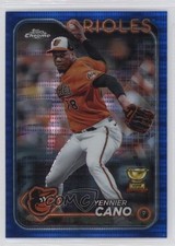 2024 Topps Chrome Blue Sonar Refractor /125 Yennier Cano #130 17e8